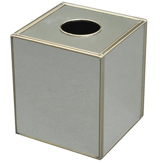 tissue box cover glass