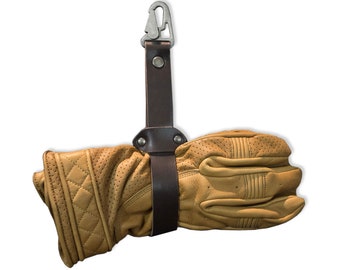 Leather Glove Strap, motorcycle gloves!