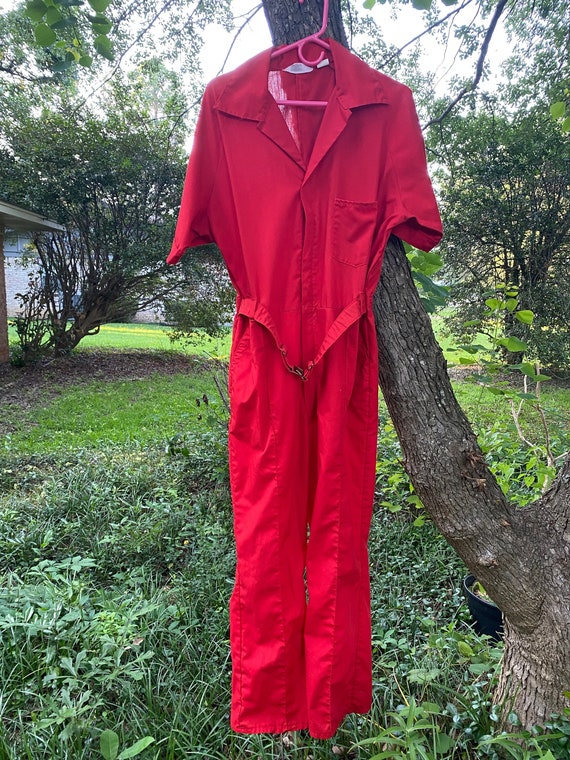 Big Smith 70s red coveralls, Medium size