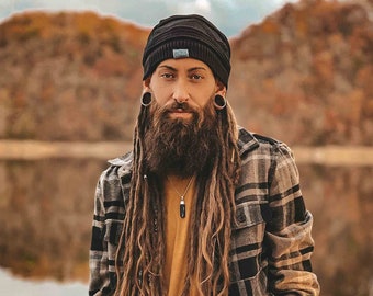 Dreadlock Bandana Beanie Triangle Dread Hat Woollie