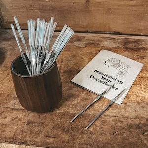 Crochet Needle Tulip Japan 0.6mm,  0.75mm, 1.25mm Dreadlock Maintenance Needle