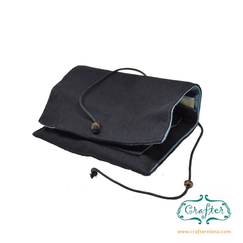 Canvas Tobacco Pouch Fabric Smoking Rolling Accessory Etsy UK