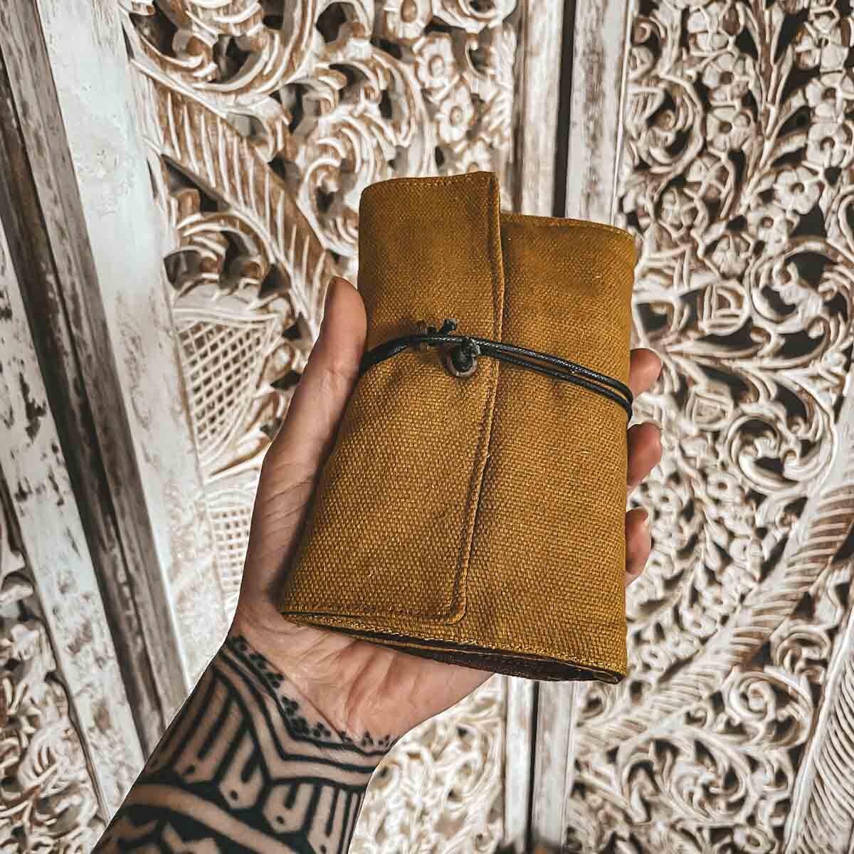 fabric tobacco pouch Canvas Tobacco Pouch Fabric Smoking Rolling Accessory