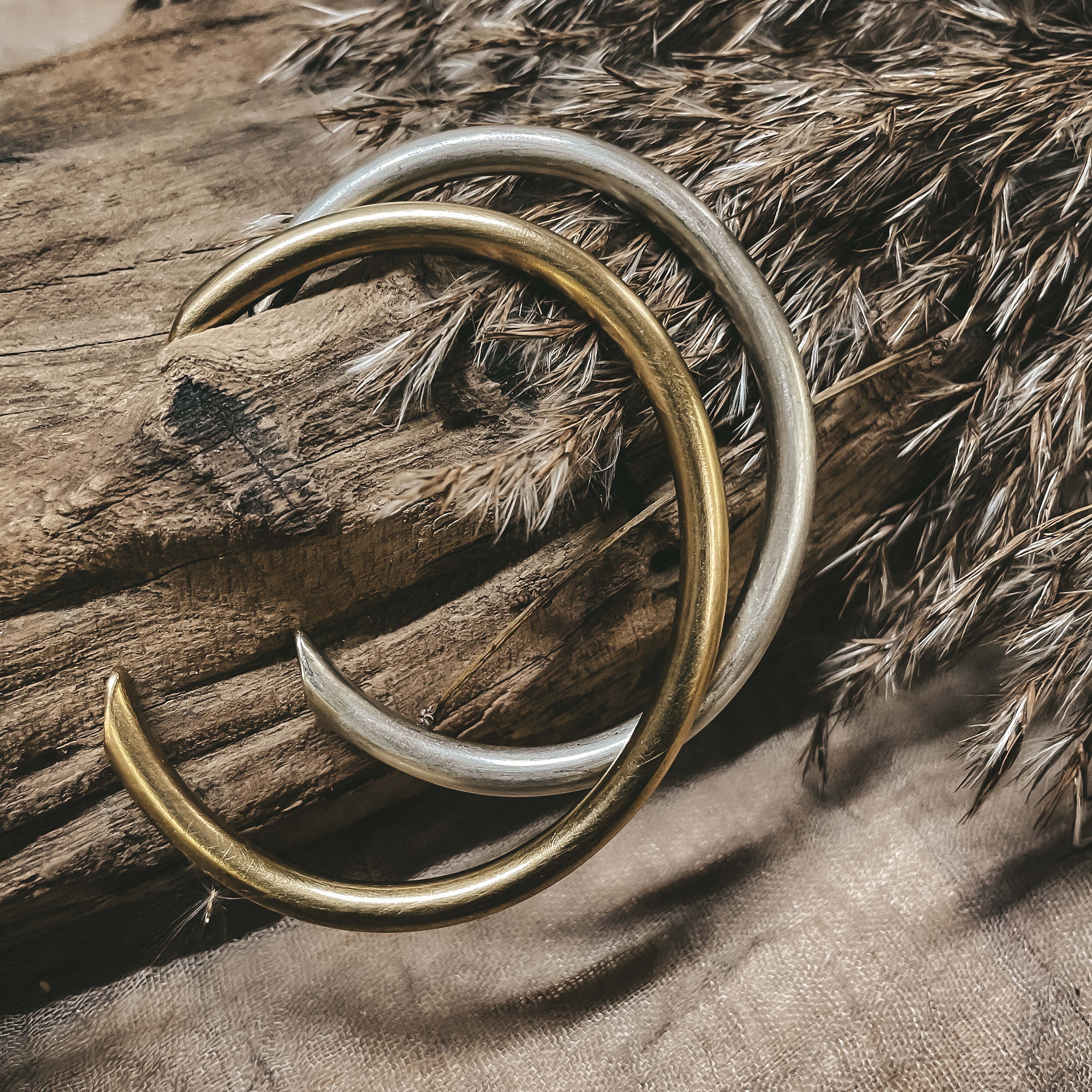 Gold Silver Bronze Bracelet Etsy Canada