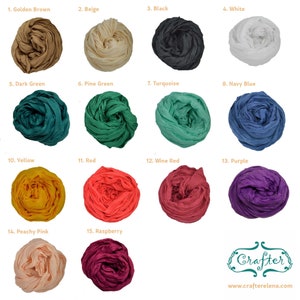 Dreadlock Scarf Head Wrap Turban image 9