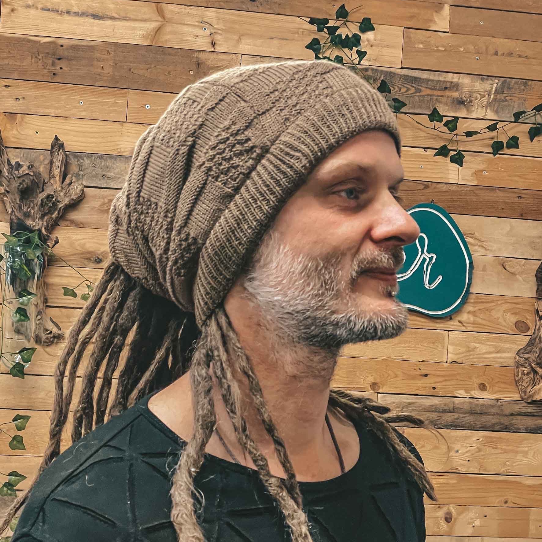 Bufanda Tubo De Punto Banda Cabeza Calentador Del Cuello Gorra Dread Abrigo