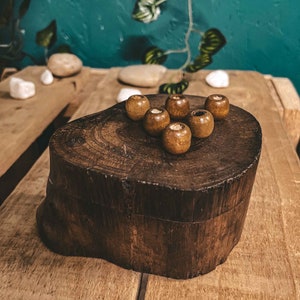 6 Barrel Dreadlock Perlen 5mm Großloch Perlen Dreads Haarschmuck