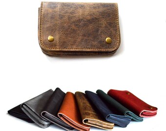 Leather Tobacco Pouch Wallet
