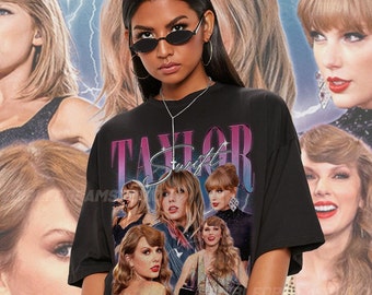 Chemise vintage Taylor des années 90, chemise rétro Taylor The Eras Tour, sweat-shirt Y2k TS The Eras Tour 2023 minuit, Swiftie Tour Tee