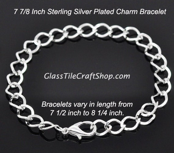 Charm Bracelet Sterling Silver 7 Length