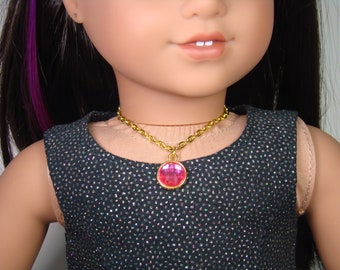 Adjustable Length Necklace for 18" Play Dolls such as American Girl®