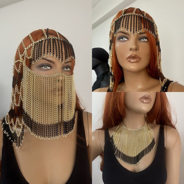 Arabian Face Veil Etsy