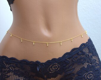 women belly chain