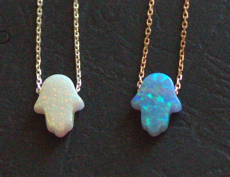 GYPSY Tribal Anklet with Opal Hamsa Charm GypsyDream Opal Hamsa