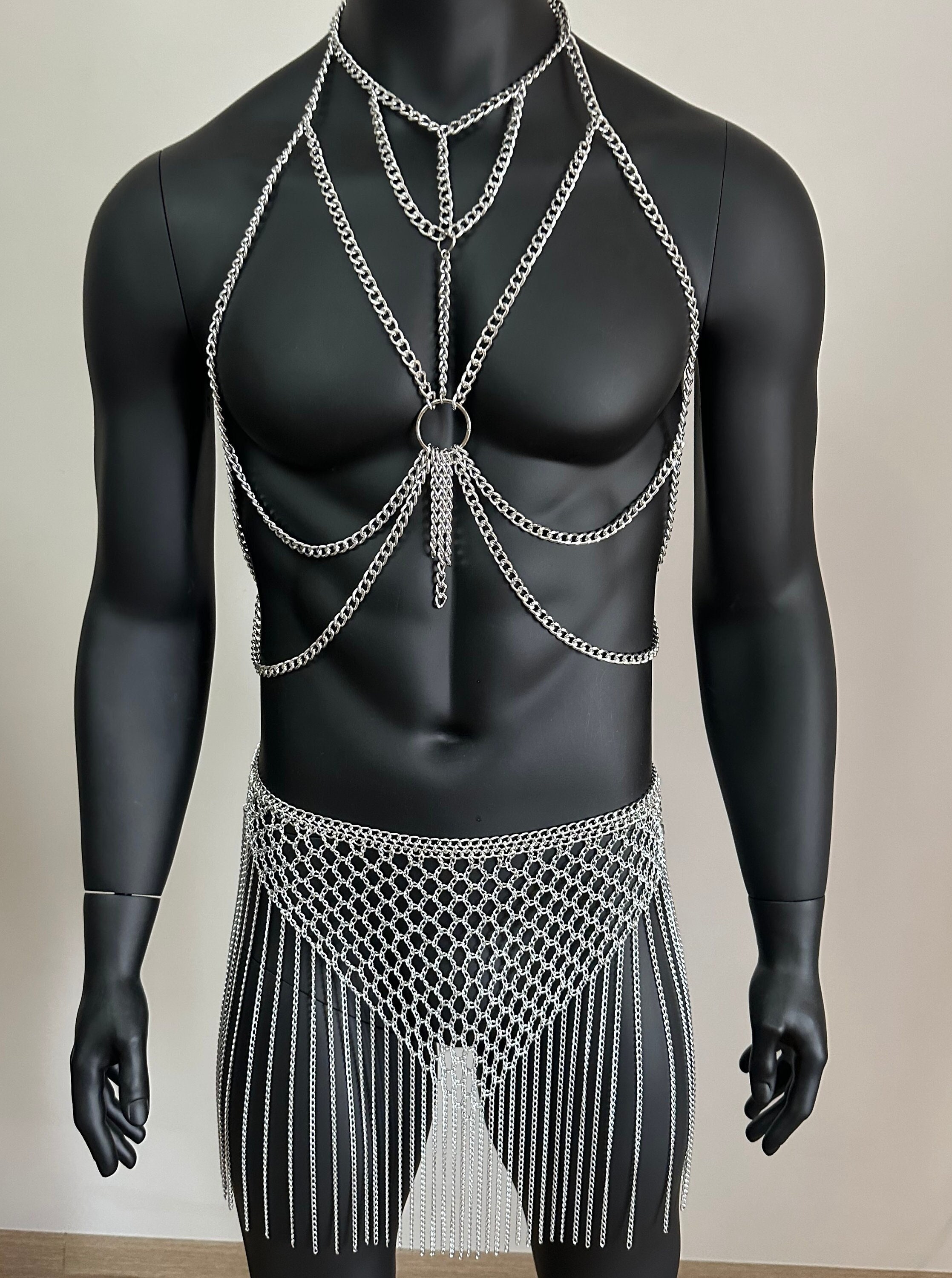 Full body chain harness deals
