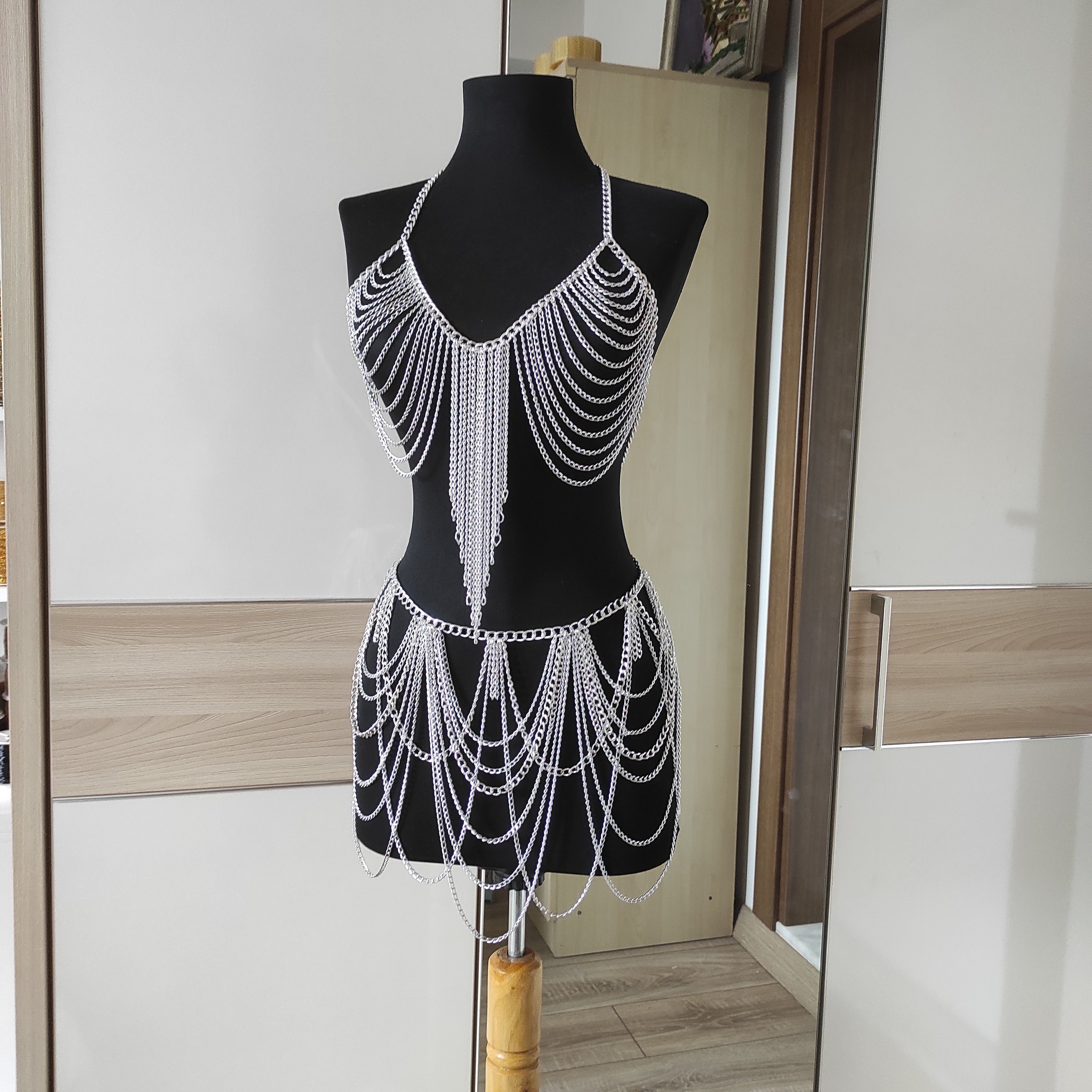 Chain Skirt - Etsy