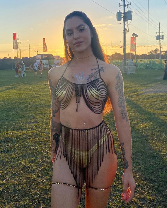 Body chain lingerie sale