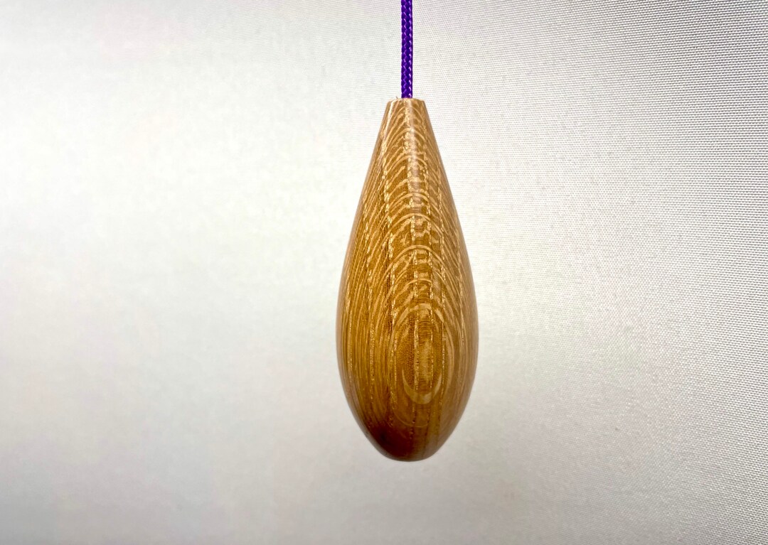 Oak Light Pull or Cord Pull, Light Pull Handle, Light Pull Cord Handle