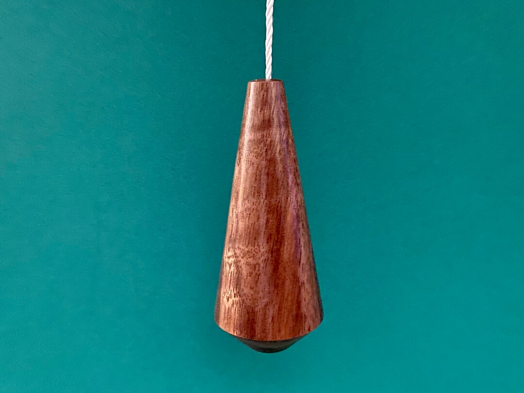 Light Pull, Cord Pull, Handmade, American Walnut, Contemporary