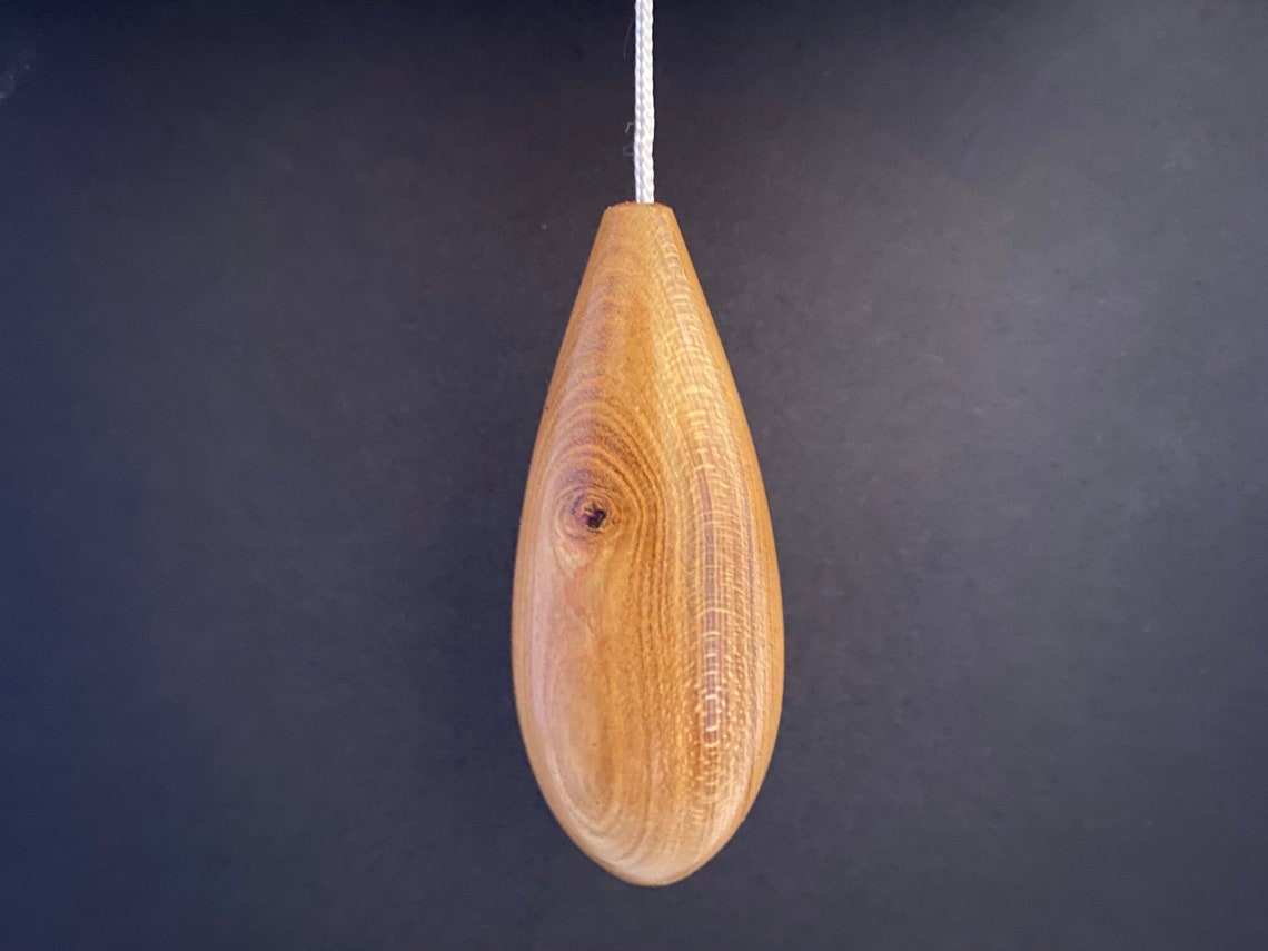 Wooden Light Pull Cord Pull Handmade From Irish Laburnum Etsy