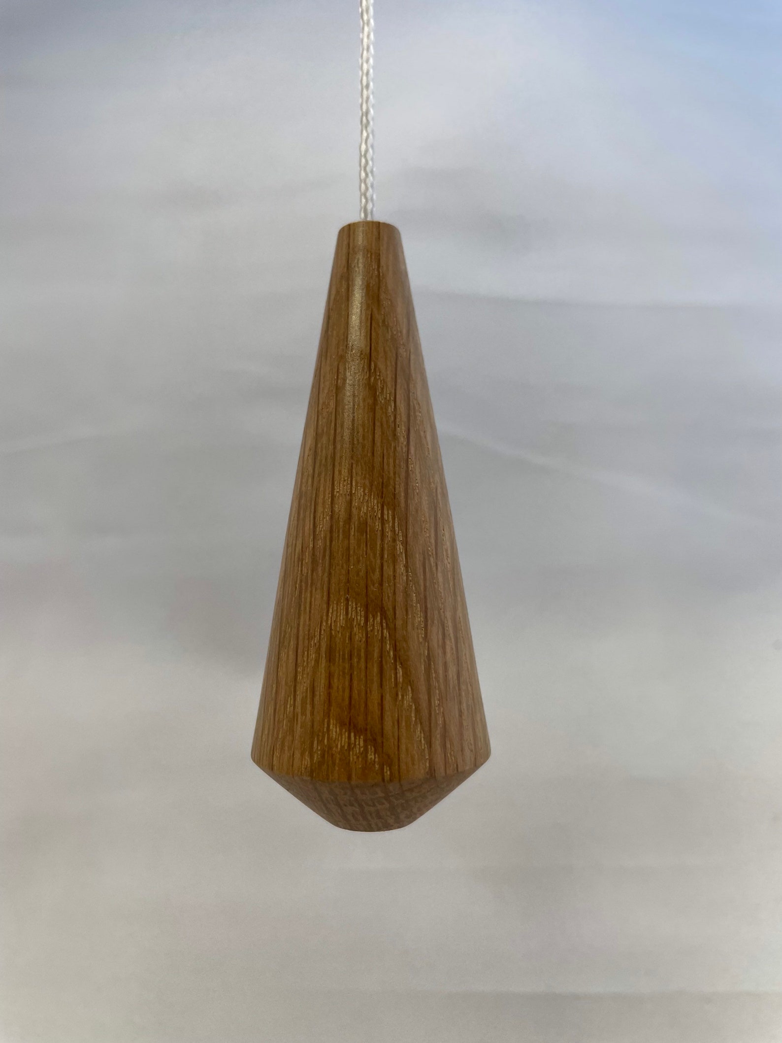 Oak light pull bathroom light pull cord pull home decor Etsy