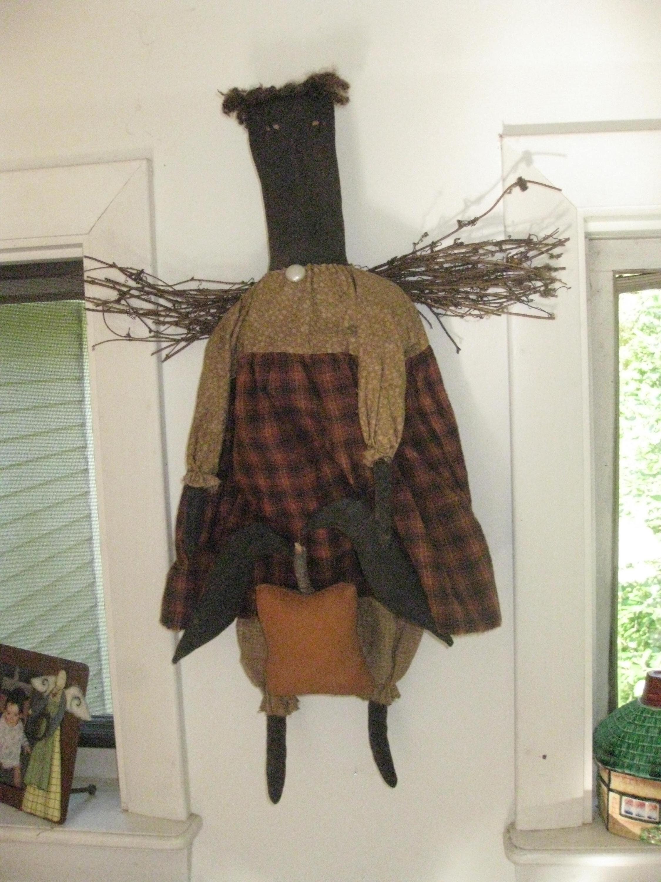 Primitive Harvest Angel Doll