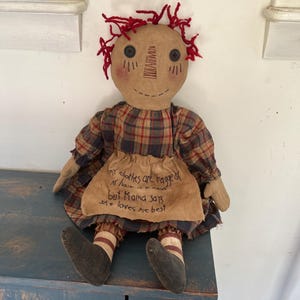Primitieve handgemaakte Raggedy