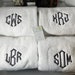 1 Top Selling Diamond Sls Monogram Initials BATH or HAND Towel ...