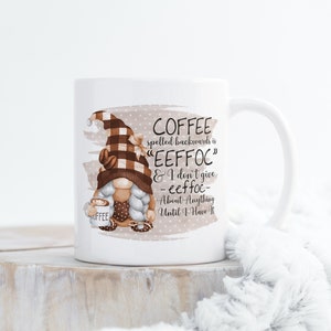 Coffee Spelled Backwards is Effoc Baby Yoda Ceramic Coffee Mug 11