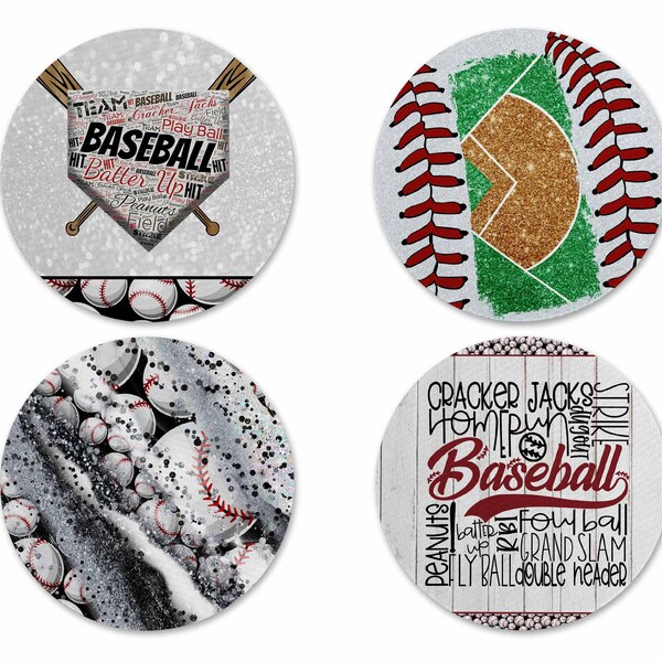 Baseball Coasters Etsy