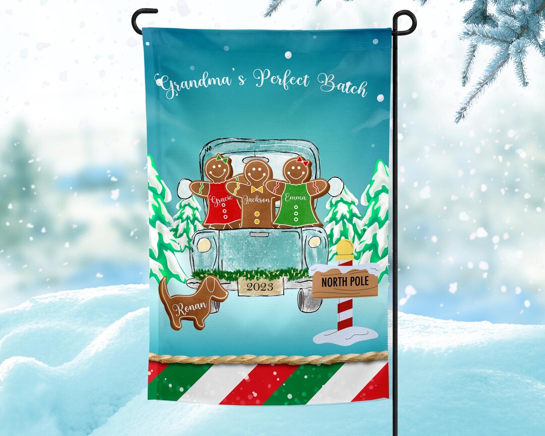 Grandma's Perfect Batch Garden Flag Grandma's Garden Etsy