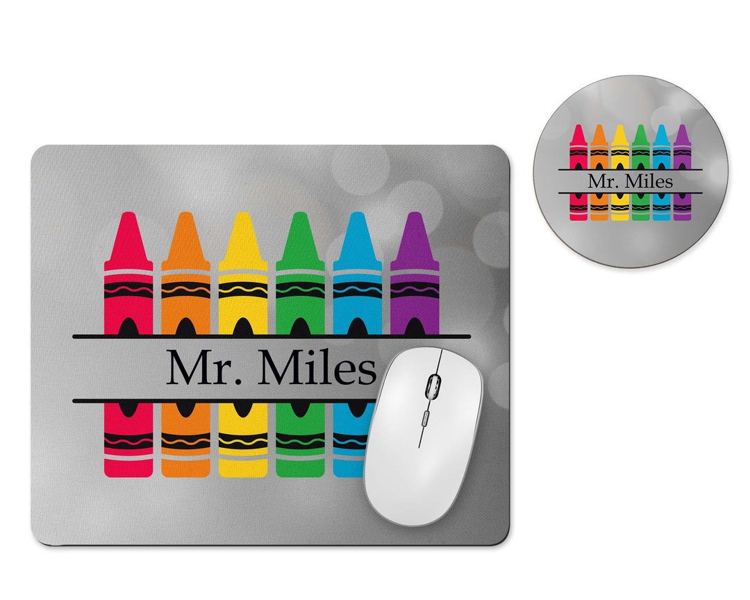 Teacher Desk Set Grey, Personalized Teacher Gift, Teacher Gifts