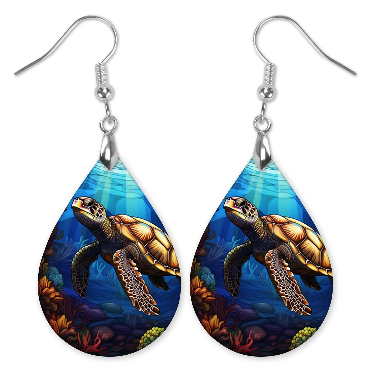 Sea Turtle Earrings