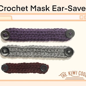 Crochet Mask Ear-Saver
