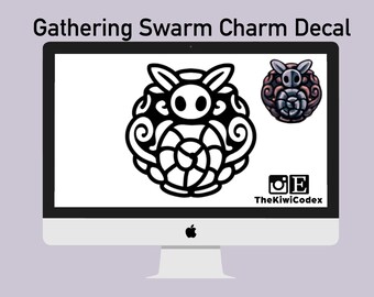 Hollow Knight Charm Gathering Swarm Geo Vinyl Decal Sticker