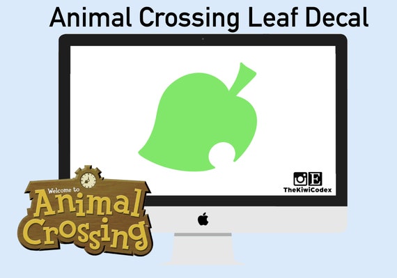 Download Free Animal Crossing Leaf New Horizon Switch Vinyl Decal Sticker Etsy SVG Cut Files