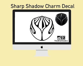 Custom Hollow Knight Charm Sharp Shadow Vinyl Decal Sticker