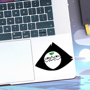 Peridot Angry Vinyl Decal Sticker