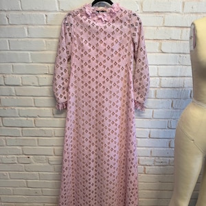 Rebecca Pink Daisy Maxi Dress