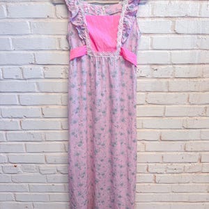 Gillies Seersucker 70s Maxi Dress