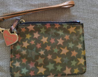 Klein schoudertasje, sterren, Dooney & Bourke, vintage. In goede staat.