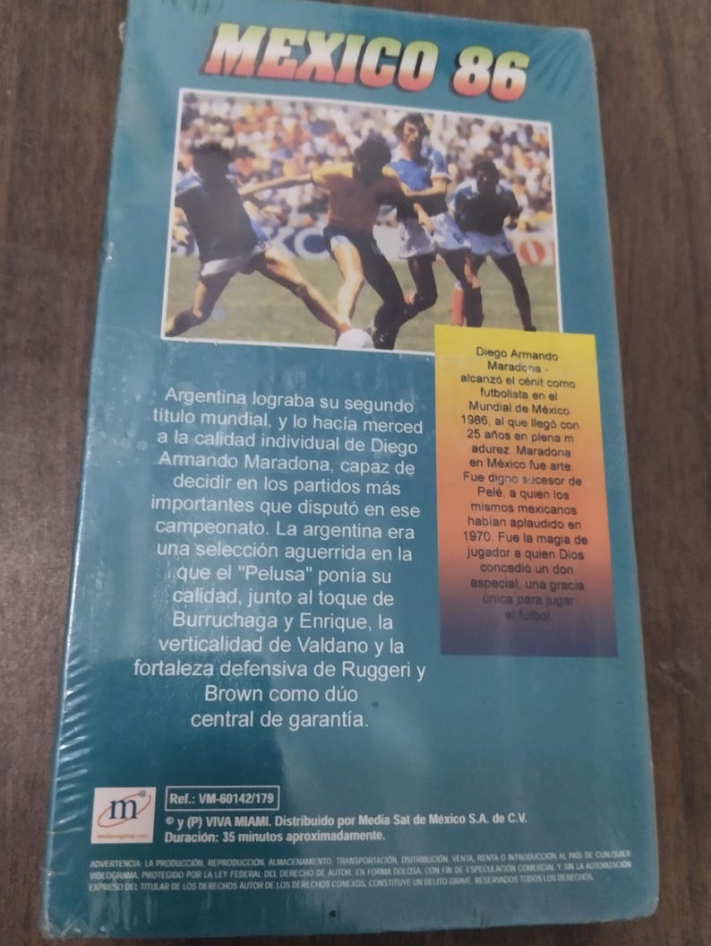 Mexiko 86 World Cup Football Pique Sponsor Bata - Vintage (Neu (gemäss