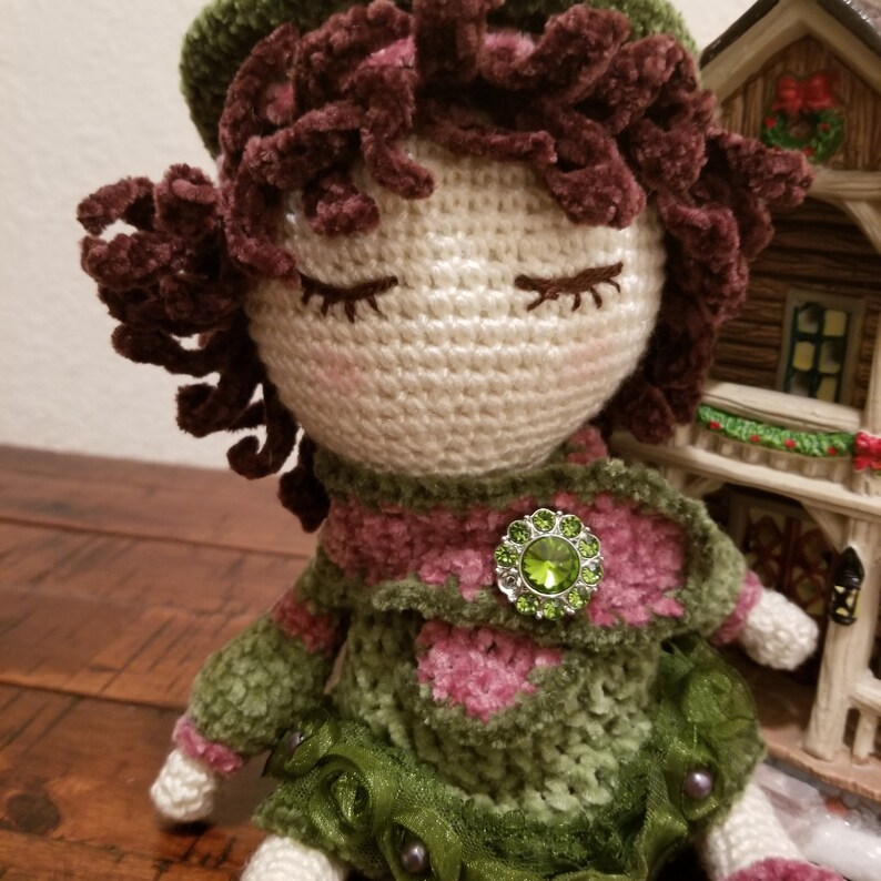 Annabelle: Stuffed Plush Crocheted Doll | Etsy