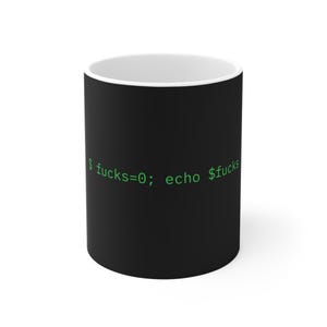 sysadmin mug Coffee Cup terminal aesthetic developer humor