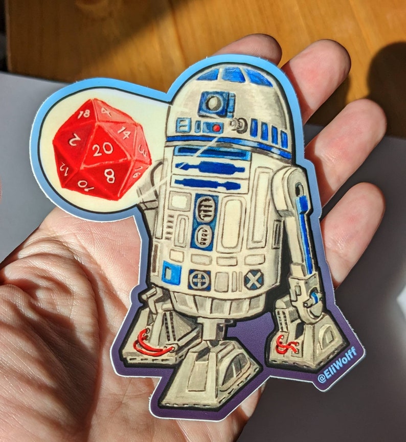 R2-D20 Vinyl Sticker image 2