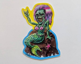 Iron Mermaiden - Vinyl Sticker
