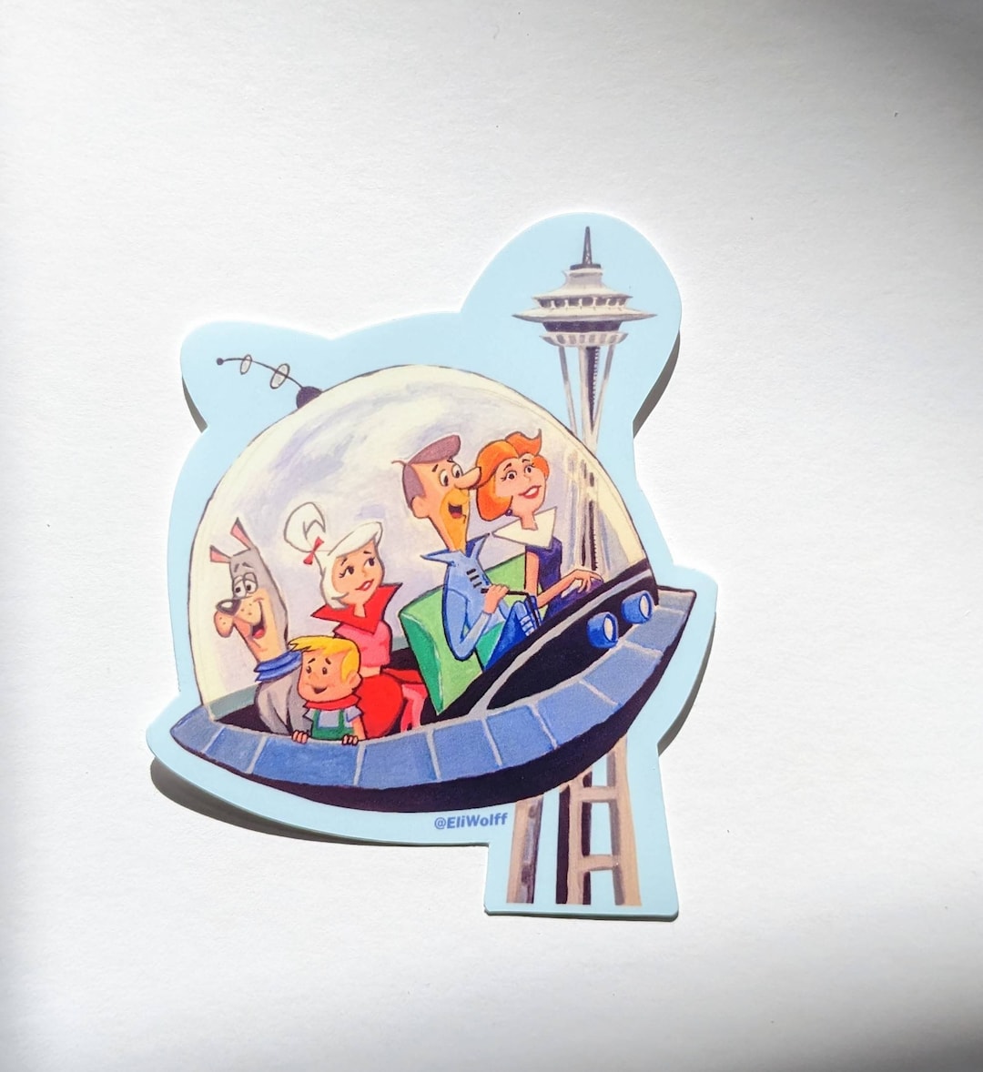 Jet City Jetsons - Vinyl Sticker - Etsy