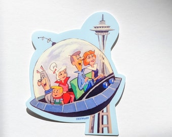 Jet City Jetsons - vinyl sticker