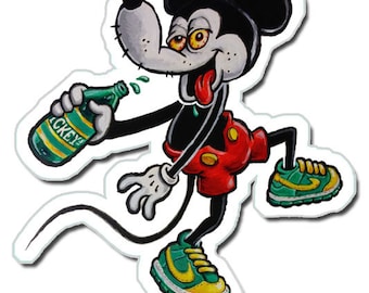Mickeys Mouse - vinyl sticker