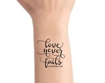 pix Christian Verses Tattoos bible verse tattoo etsy